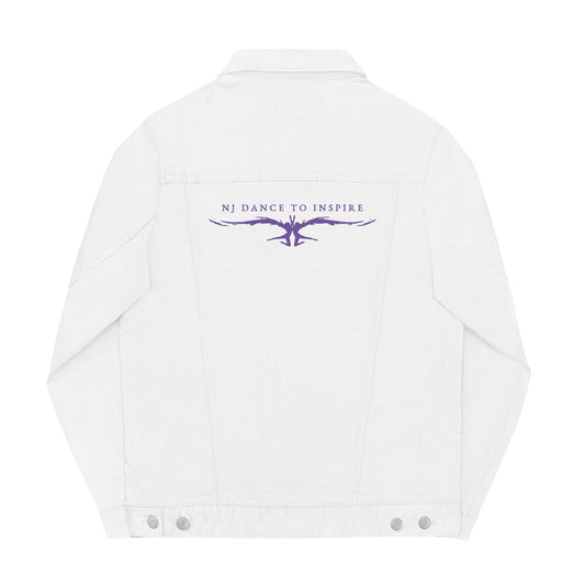 Adult White Denim Custom Jacket