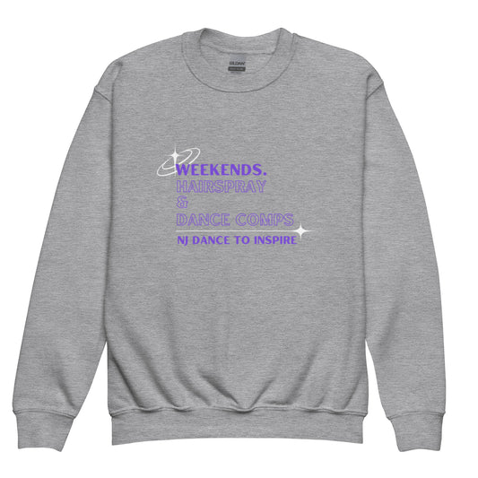 Youth Crewneck WEEKENDS: Hairspray & Dance Comps